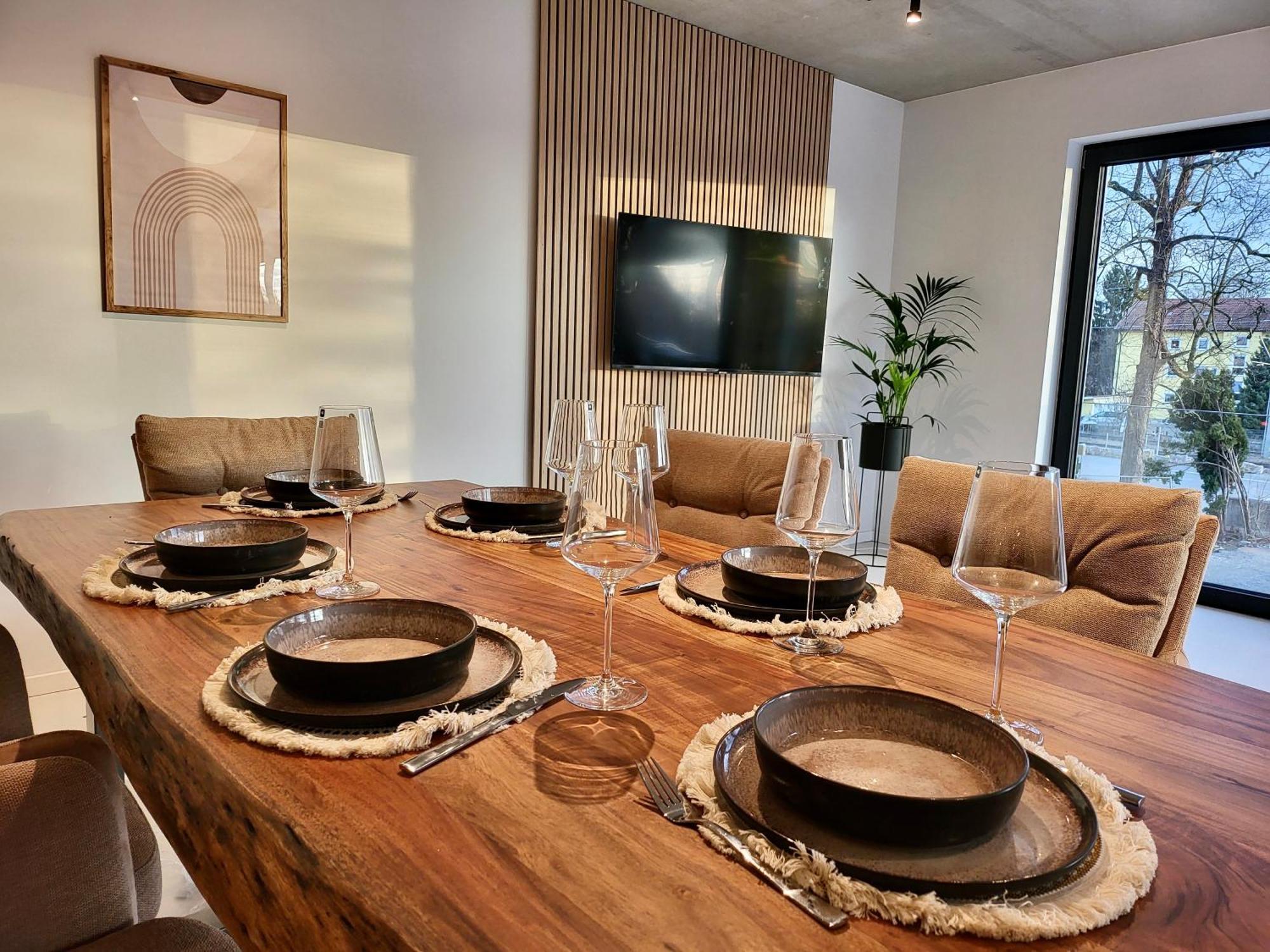 Sioux: Stilvolles Designapartment Am Bodensee Bodolz Kültér fotó