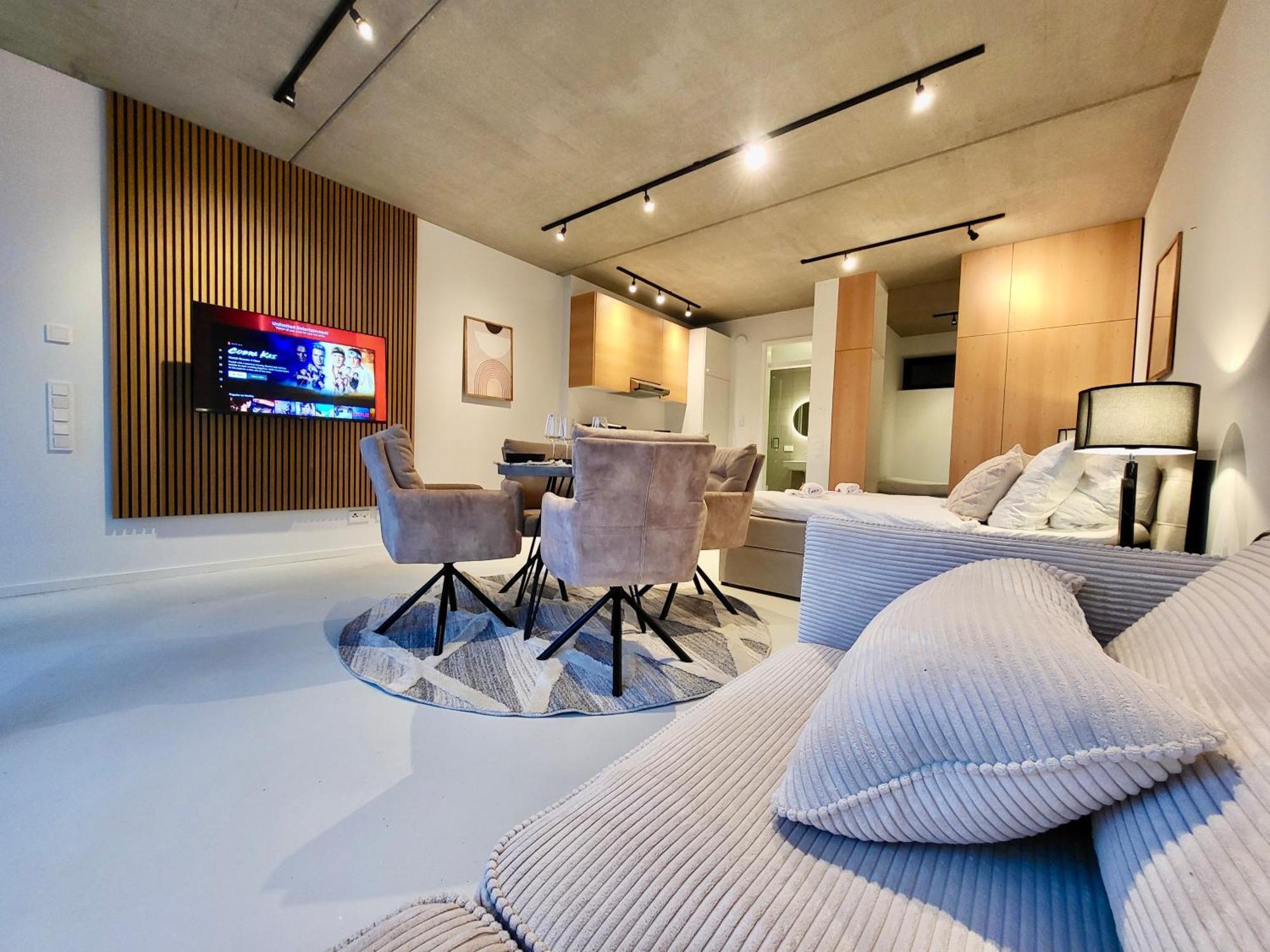 Sioux: Stilvolles Designapartment Am Bodensee Bodolz Kültér fotó