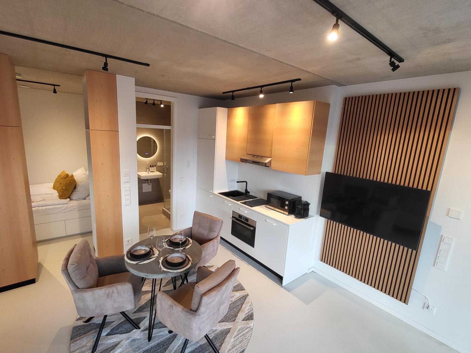 Sioux: Stilvolles Designapartment Am Bodensee Bodolz Kültér fotó
