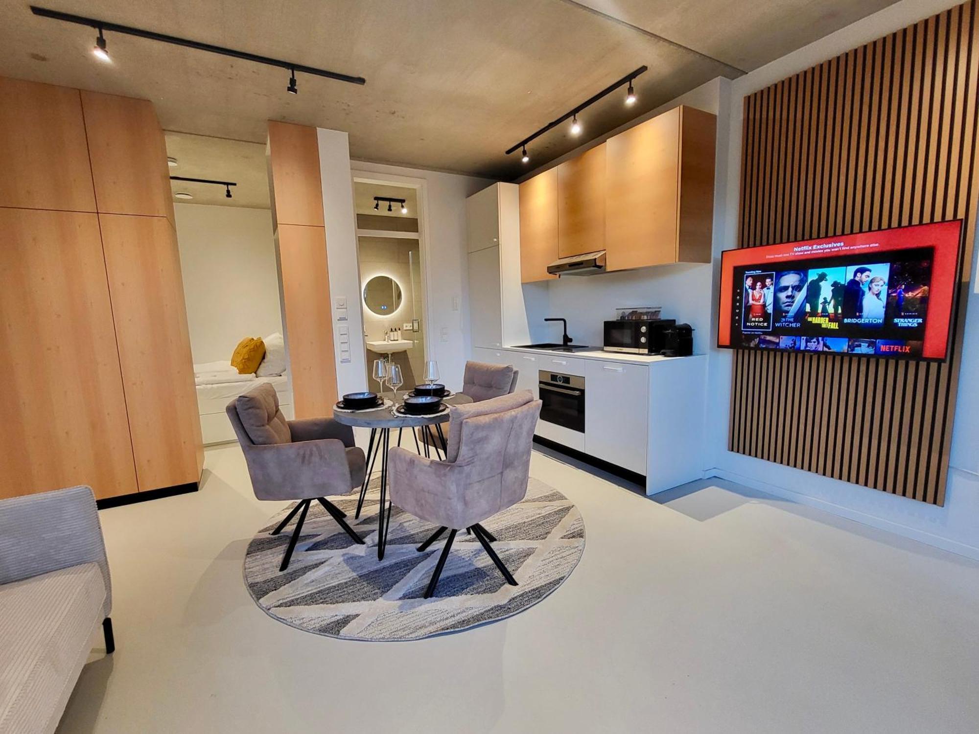 Sioux: Stilvolles Designapartment Am Bodensee Bodolz Kültér fotó