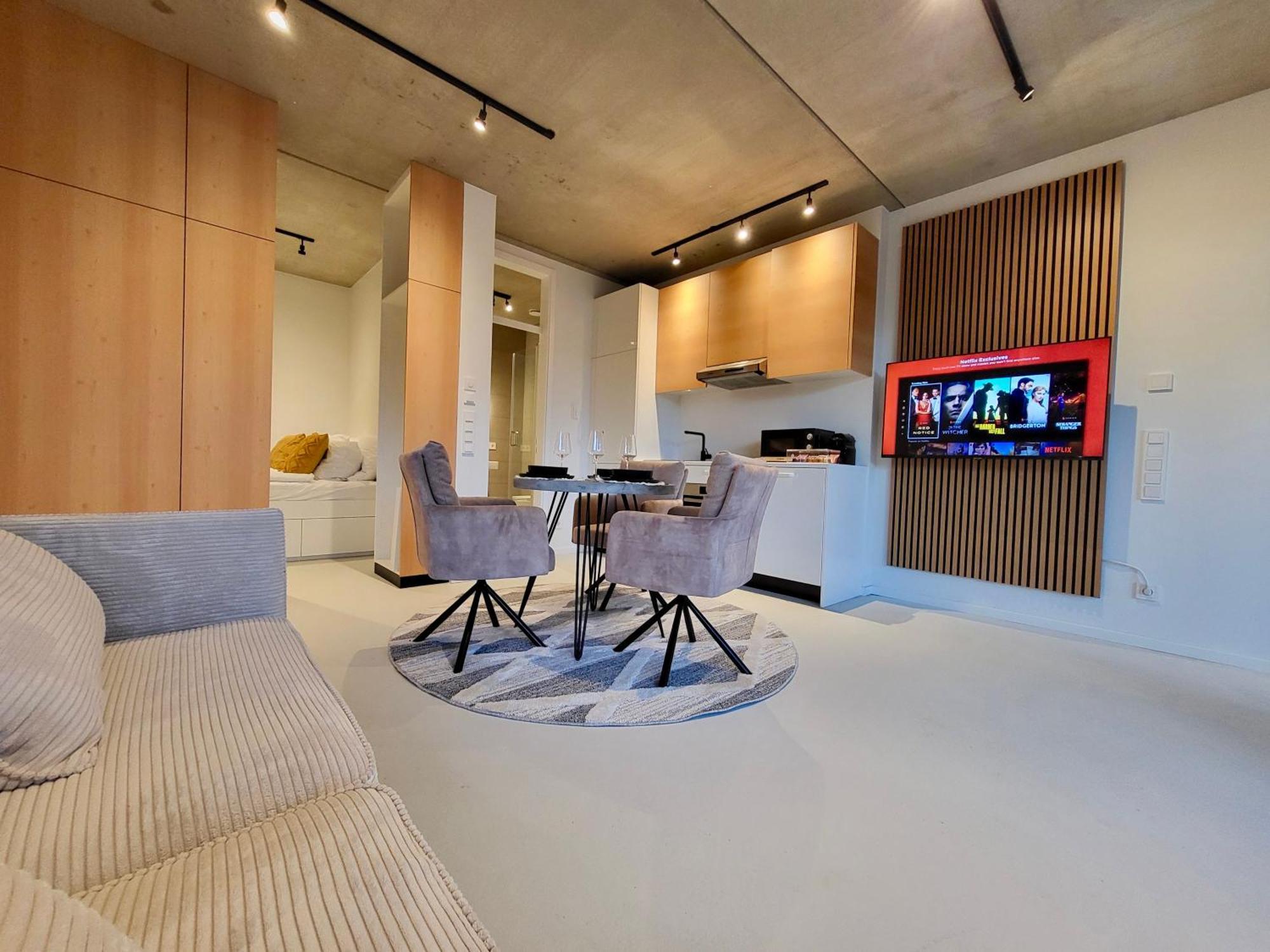 Sioux: Stilvolles Designapartment Am Bodensee Bodolz Kültér fotó